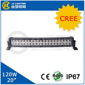 20" inches arch bent wholesale price dual row 120w cree curved light bar for off road toyota, mini truck