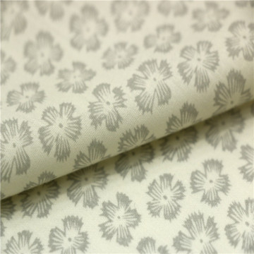 snowflake printed sea island cotton voile fabric