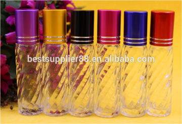 10ml Twill glass perfume bottle/ roll on bottle