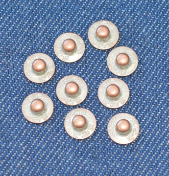 Nipple Brass Rivet Fasteners