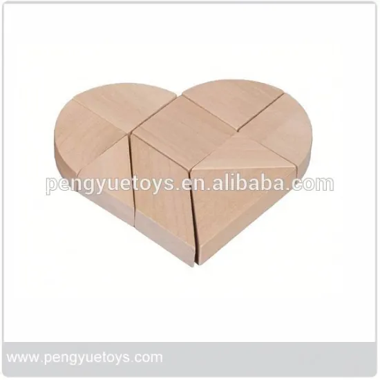 Tangram Wooden Toy	,	Square Tangram Wooden Puzzle Games	,	Wooden Tangram Puzzle Toys Set