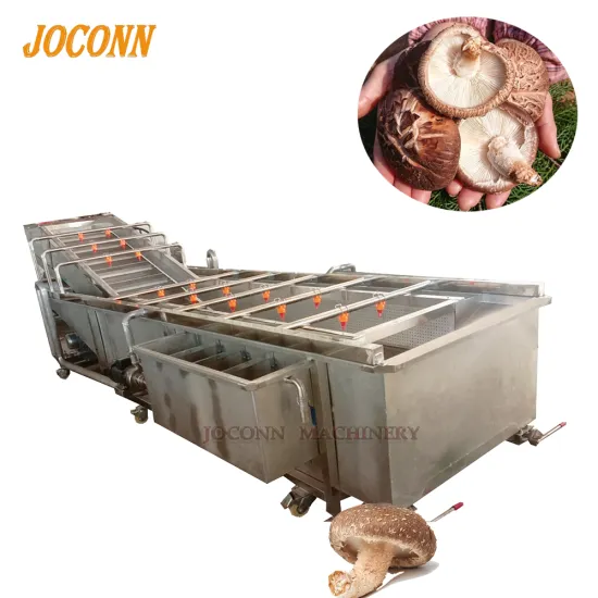 Shiitake Mushroom Cleaning and Grading Production Line