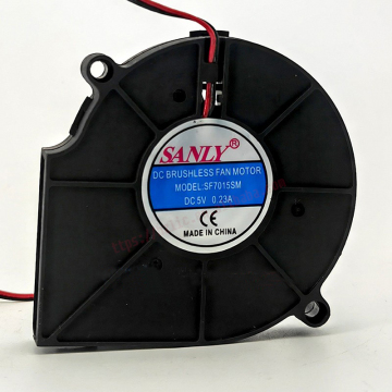 SF7505SM DC 12V 75mm CASA DE COMPUTADOR CPU Ventilador de resfriamento do ventilador CPU
