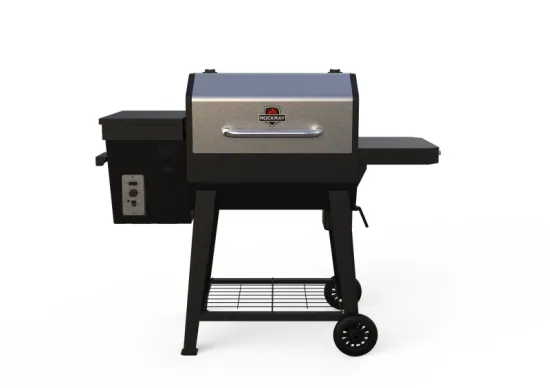 New Design Large Cooking Area Barbecue Pellet Grill Smoker, Electric Pellet BBQ Grill