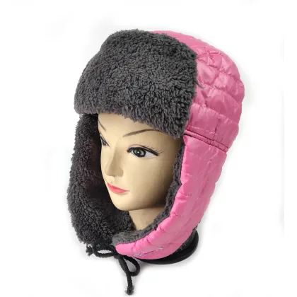 Custom Design Polyester Plush Trapper Hat Search