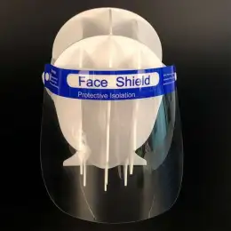 Anti Fog Safety Clear Transparent Plastic Face Shield