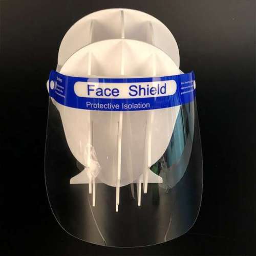 Anti Fog Safety Clear Transparent Plastic Face Shield