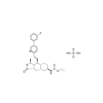 Sulfato de Vorapaxar de droga anticoagulante número CAS 705260-08-8