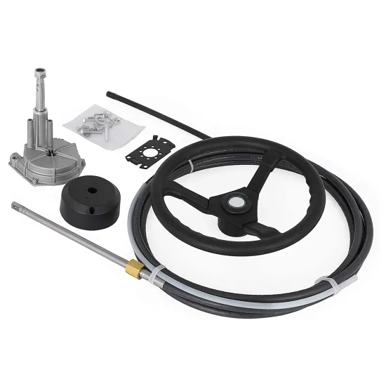 Wholesale Marine Steering Control System with 12 Feet Cable - Custom Boat Steering Kit
