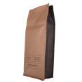 Top Tisk Laminovaný materiál Slátěné Notch personalizované kávové tašky