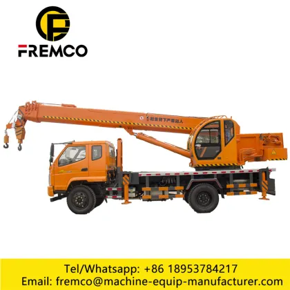 Dual Winch Truck Crane with T-King Chassis