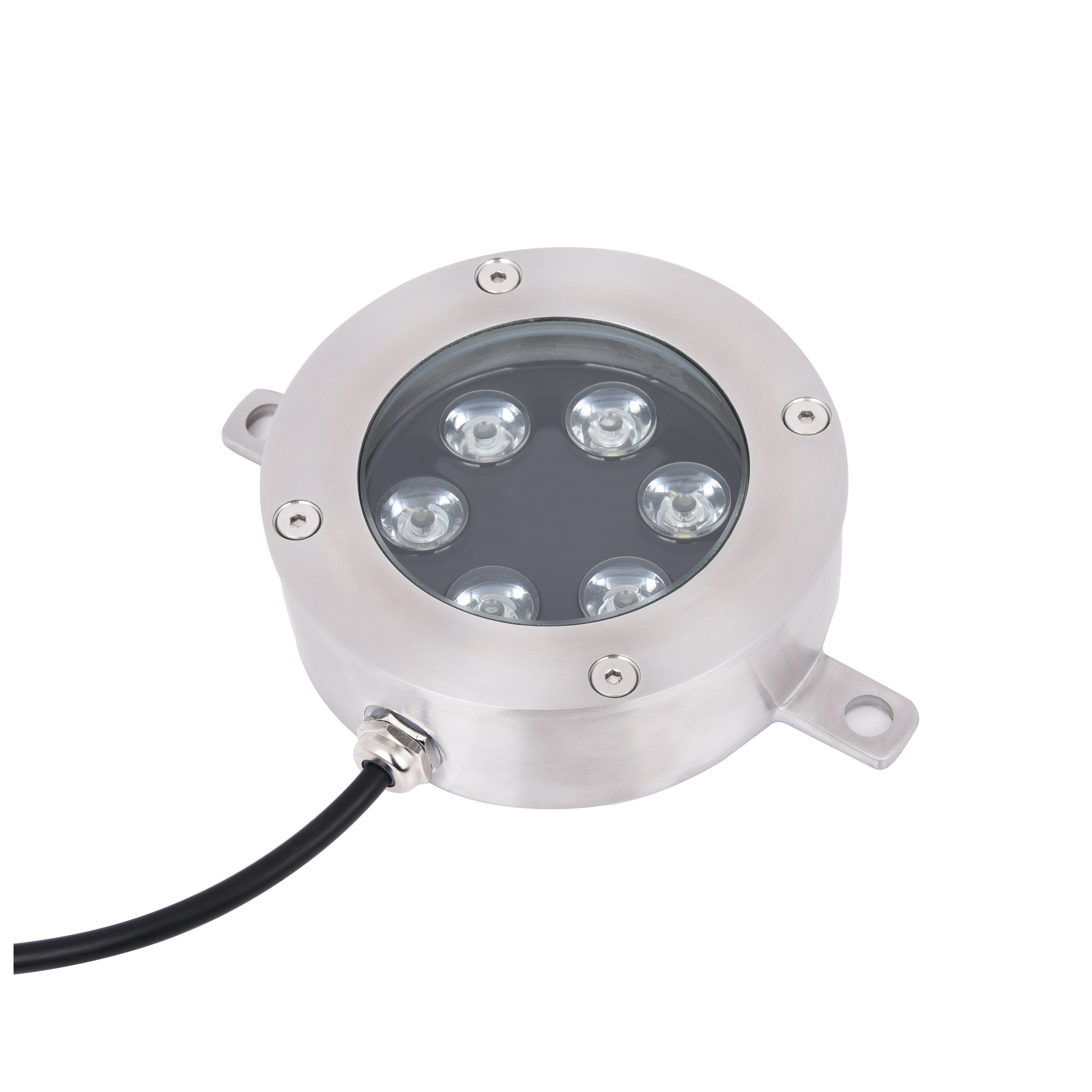 Lampes de fontaine à LED en acier inoxydable 6W IP68 12 / 24V