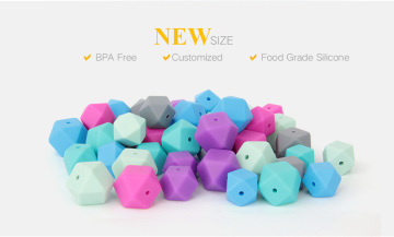 Silicone Teething Beads For Jewelry Baby Jewelry Teething Beads