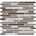 300*300mm Strip shape Glass Stone Mosaic Tiles