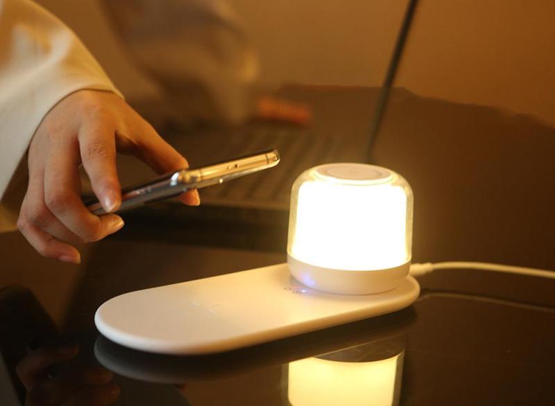 bluetooth music lights wireless charger lamp music Magnetic light touch night light