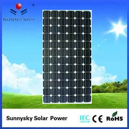 150W mono crystalline solar panel solar panel for led lighting