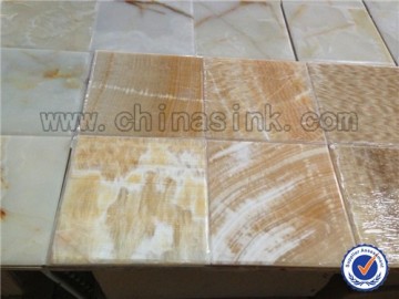 Honey onyx cut to size wall tile in stock on sale