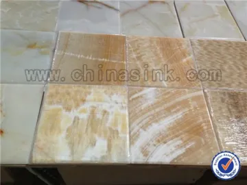 Honey onyx cut to size wall tile in stock on sale