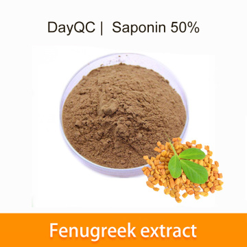 Fenugree Extrait de saponine à 50% de matières premières en vrac