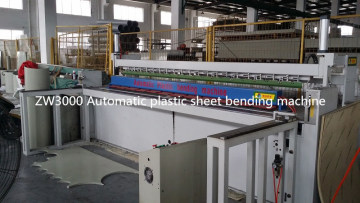 Zw3000 Automatic Plastic Sheet Bending Machine