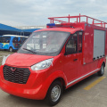 Open lithium battery converts into a pickup truck