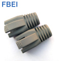 Furo do fio das botas do conector RJ45 Cat6