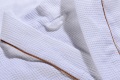 100% Cotton wafel kain jubah mandi dengan pipa Yukata