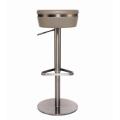 Silla de bar Home Tall Nordic Metal Luxury Gold Kitchen Cuero de cuero alto moderno Muebles de barra de barra para barra de bar