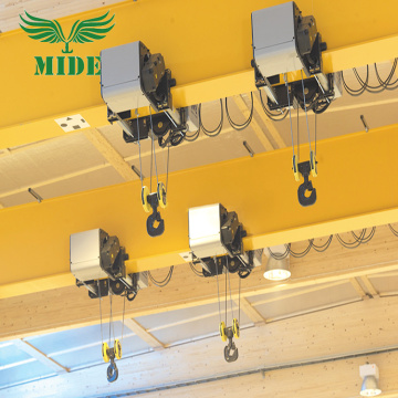 LDE type double hoist single girder overhead crane