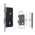 European Style Mortise Lock Passage Doors