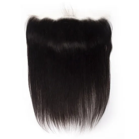Ear to Ear Pre Plucked  Deep Wave Illusion Virgin Raw Indian Human Hair Closure Swiss Transparent Lace Frontal