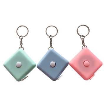 Customized 1.50m Mini Body Measuring Tape Keychain for Tailors and Clothing Measures
