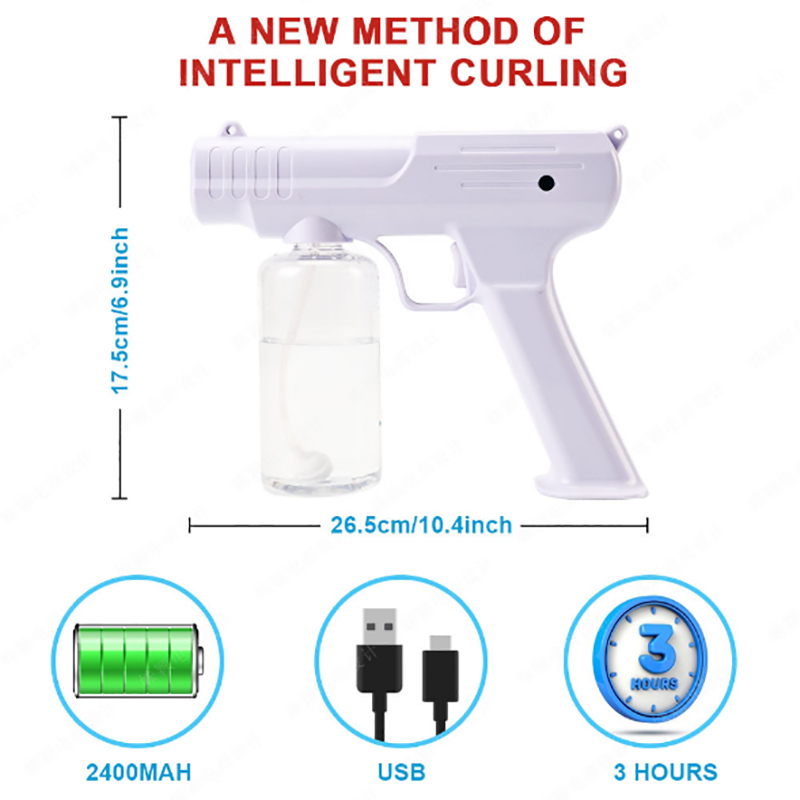 Handheld disinfection machine gun spray sterilizer fog