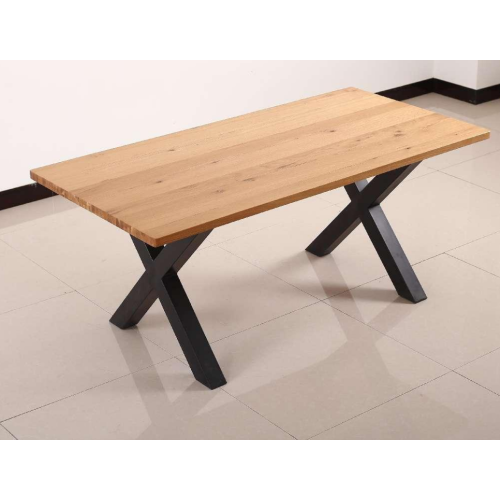 Living Room table MDF with metal legs