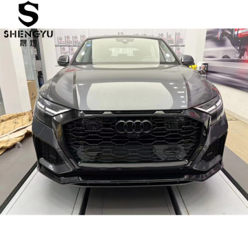 Upgrade RSQ8 Car Body Kit for Audi Q8 18-22 - Bumpers, Grille, Rear Diffuser, Exhaust Pipes