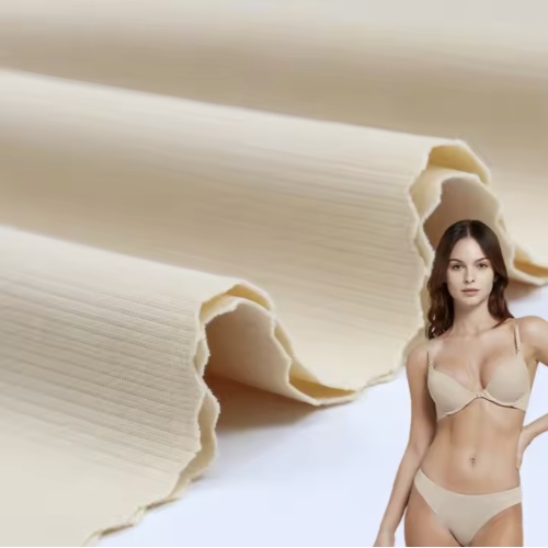 Tela elástica spandex de alta calidad para bragas de natación