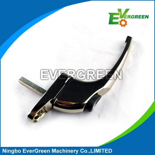 Zinc die casting door handle with chrome plated