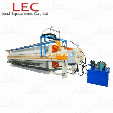 1600mm quick-operating PLC automatic high pressure membrane filter press