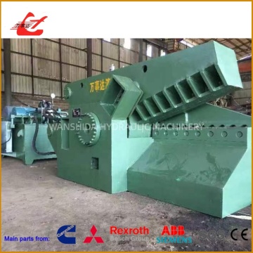 Cortador de cisalhamento jacaré de alto desempenho para sucata de aço