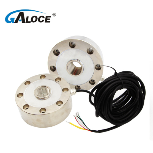 Industrial weighing donut compression spoke type load cell