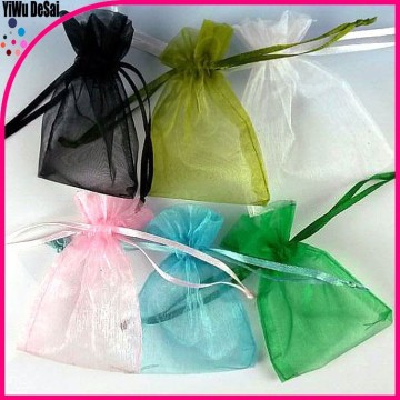 Custom Printed Organza Bag, Organza Jewelry bag