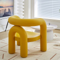 Nordic light luxury style creative personality single chair