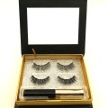 Synthetic mink lashes 100% mink fur eyelash with magnetic eyeliner