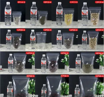 Peanuts  Almond Nuts Packaging Bags zip lock seal food grade  nuts and dried fruits package