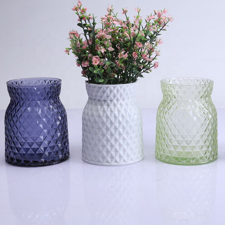 Br 51914handmade Crystal Glass Flower Vase For Home