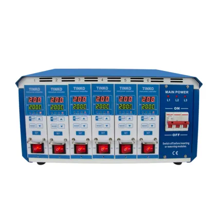 YUDO HRTC Hot Runner System 6 Zone 220V Temperature Controller