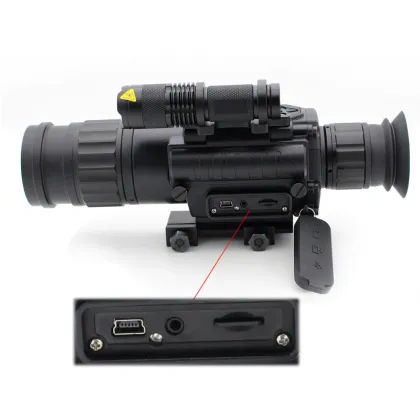 New IR Telescope Night Vision Scope with Photography, Audio, and Video Recording