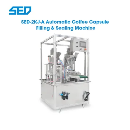 Automatic K Cup Nespresso Coffee Capsule Filling and Sealing Machine
