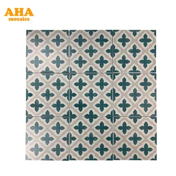 Moroccan Tile Stickers for Bathroom - 200x200mm Cheap Decorative Floor Tiles