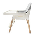 3-in-1 Modern High Chair With Wipeable Cushion